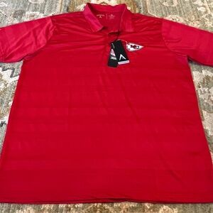 Kansas City Chiefs Antigua Polo Size XL Color Red NWT